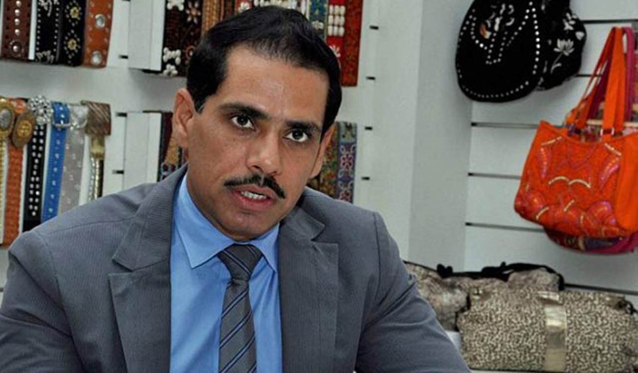 ED files chargesheet against Robert Vadra in Haryana land deal case