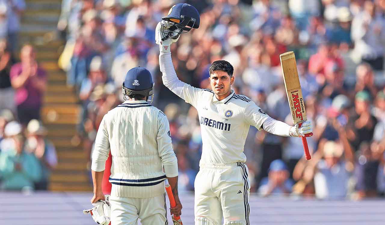 Shubman Gill leads from the front, hits ton to help India reach 310 for five on day one of second Test