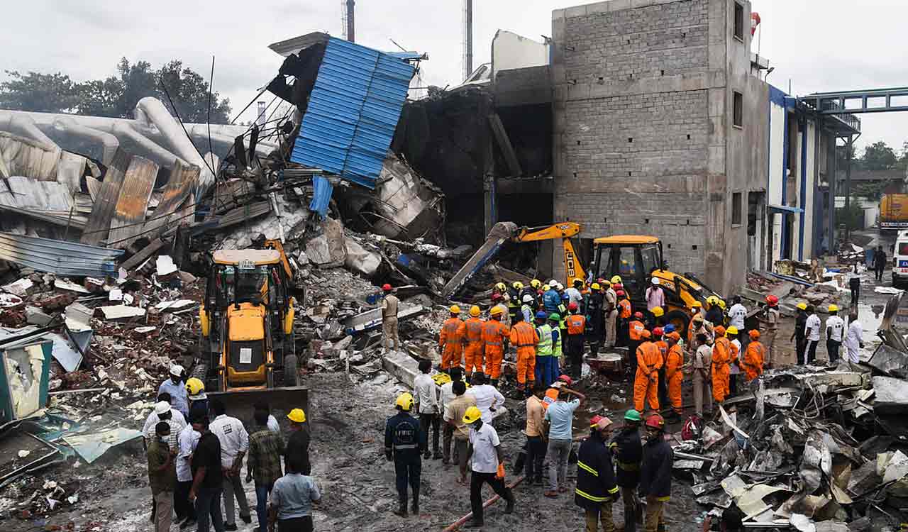 Telangana Sigachi tragedy: Two blasts occurred within fraction of second, say experts