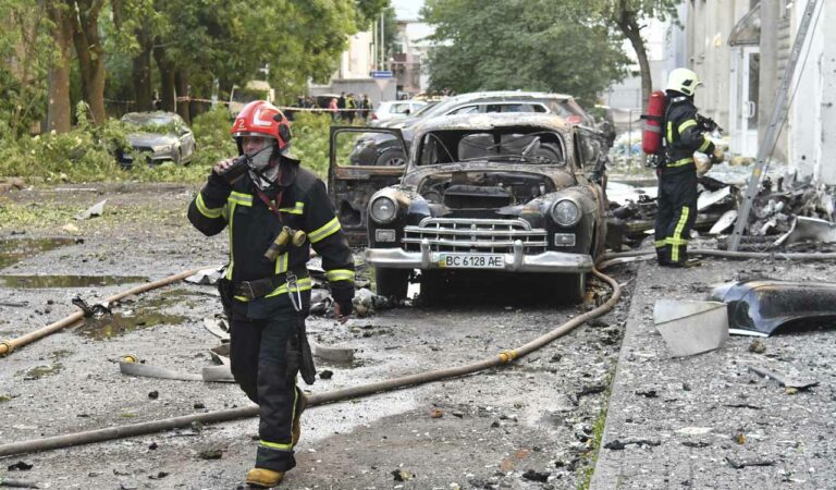 Russian drone, cruise missile attacks kill at least 2, injured 20 in Ukraine