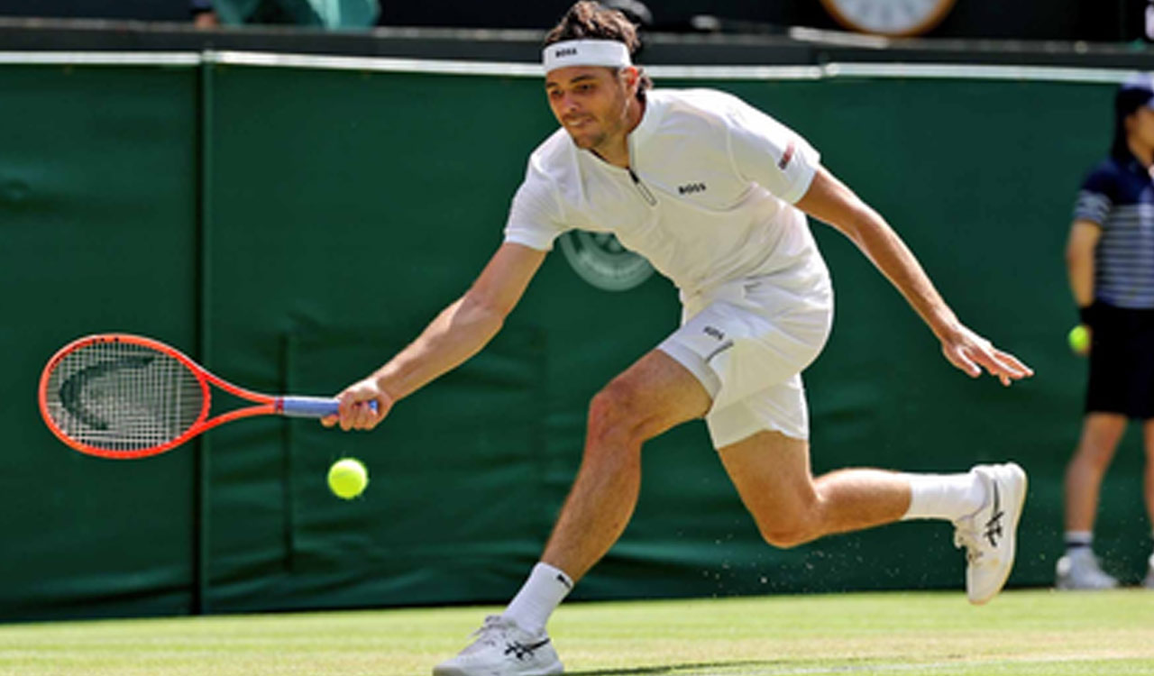 Fritz survives Khachanov’s fightback to reach first semifinals