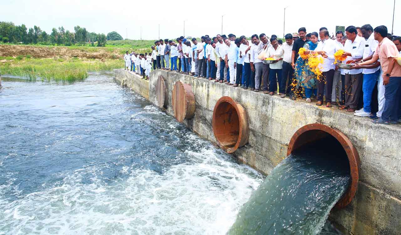 Water released to Singur canals after crop holiday for two seasons