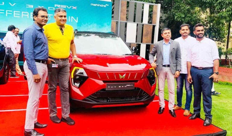 Mahindra launches XUV 3XO REVX models in Hyderabad