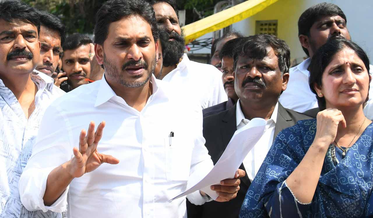 Chandrababu Naidu’s ‘violent tactics’ can’t silence Opposition voice: Jaganmohan Reddy