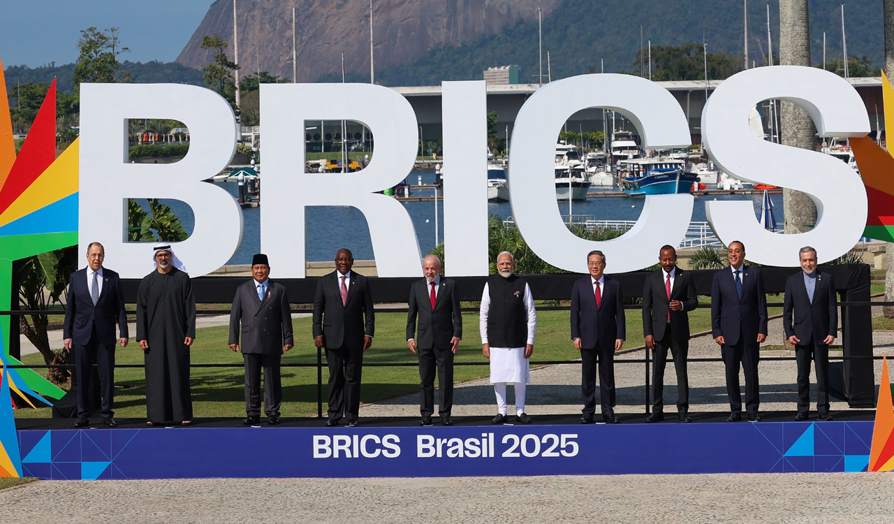 BRICS voices ‘grave concern’ over tariff hikes by US; criticises others’ environment-based restrictions