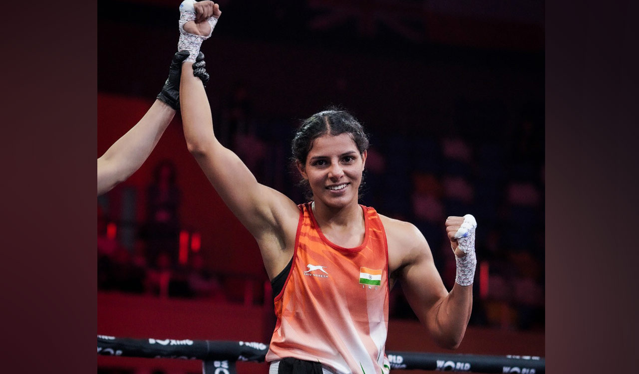 Sakshi wins India’s first gold at World Boxing cup 2025