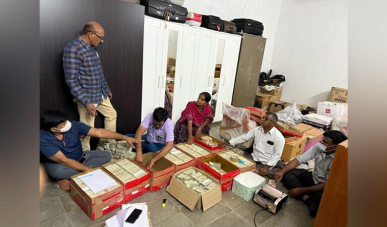 Rs 11 crore seized in Andhra Pradesh liquor scam; hidden in guesthouse near Hyderabad