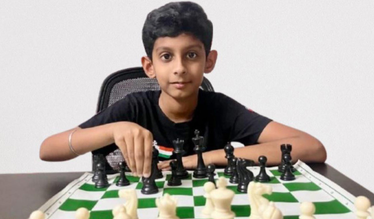Nishanth Challa wins Brilliant Juniors online chess title