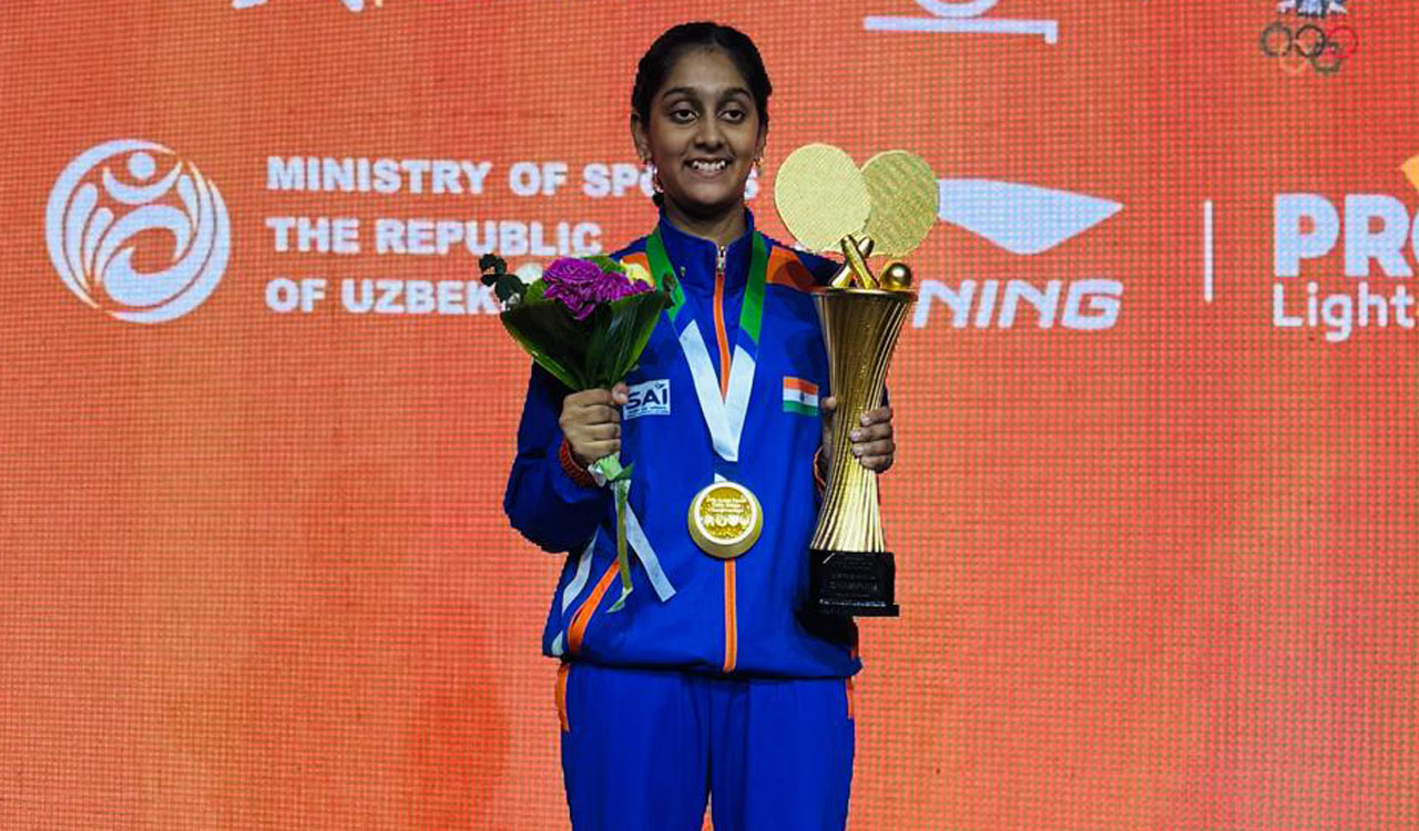 TTFI cash prize for Asian champ Divyanshi