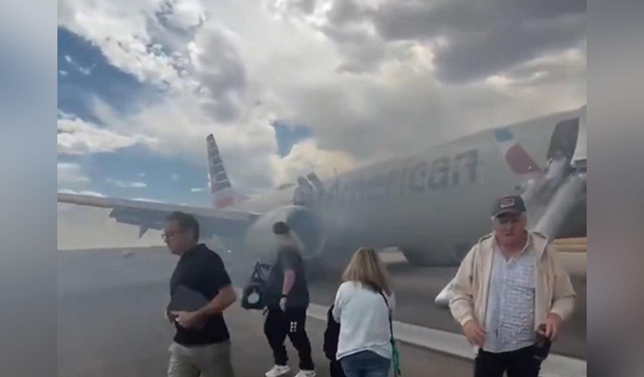 Flight aborts takeoff after landing gear fire at US airport; all passengers safe