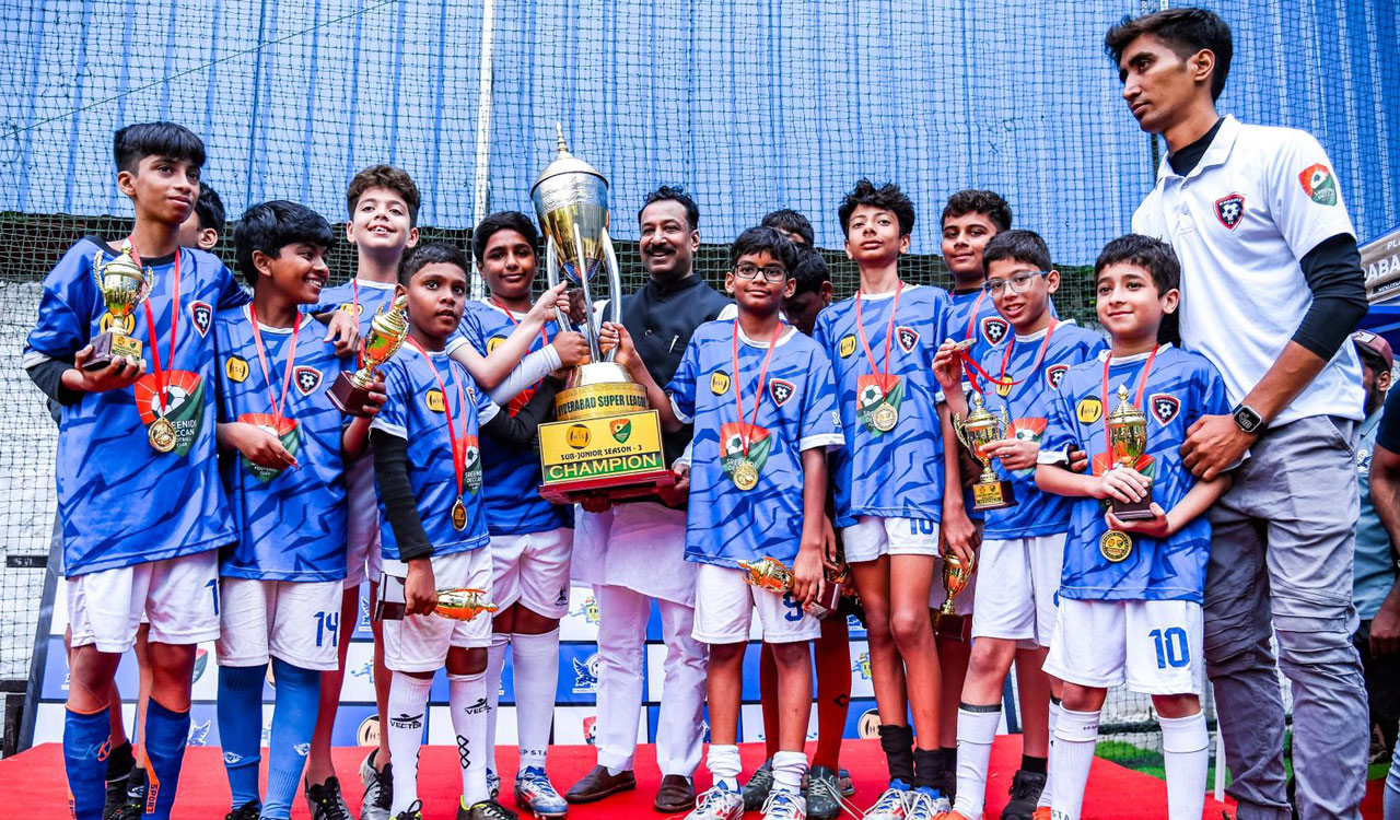FK Stars win junior title in Hyderabad Super League
