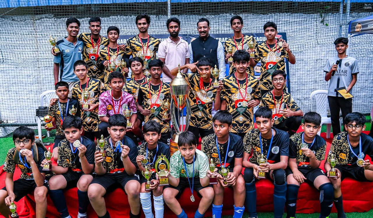 FK Stars win junior title in Hyderabad Super League