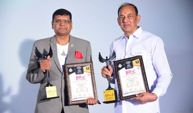 Group Captain GJ Rao’s film September 10 won three awards at IFFHC 2025 in Hyderabad, highlighting suicide prevention. Directed by Om Sai Prakash, the film is yet to release in theatres.