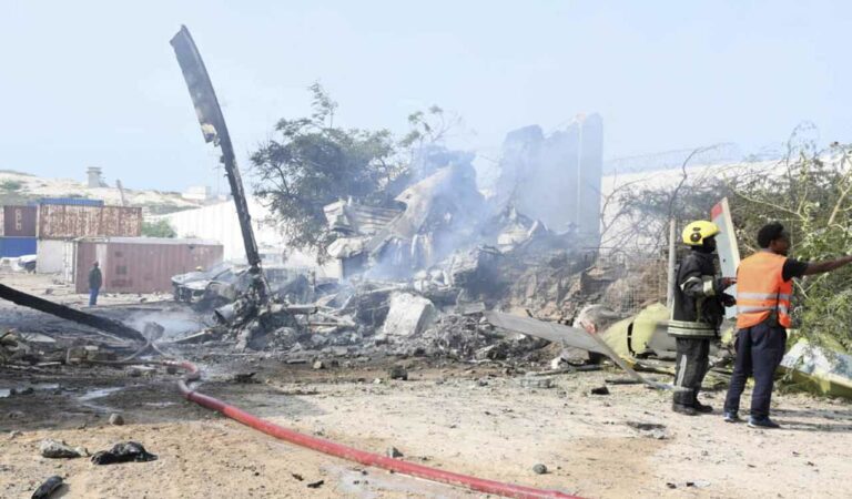 Helicopter crash
