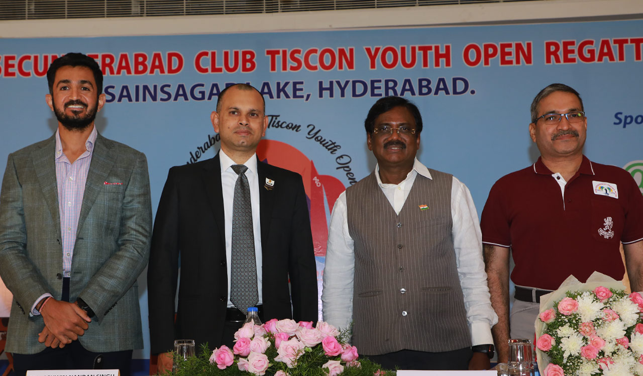 Youth Open Regatta begins at Hussain Sagar Lake