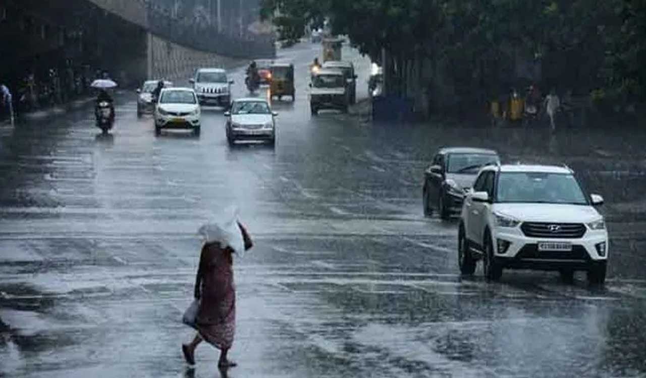 IMD issues heavy rainfall alert for Hyderabad on Monday