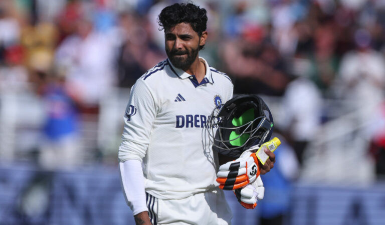 sports ganguly disappointed with indias batting collapse at lords hails jadejas grit