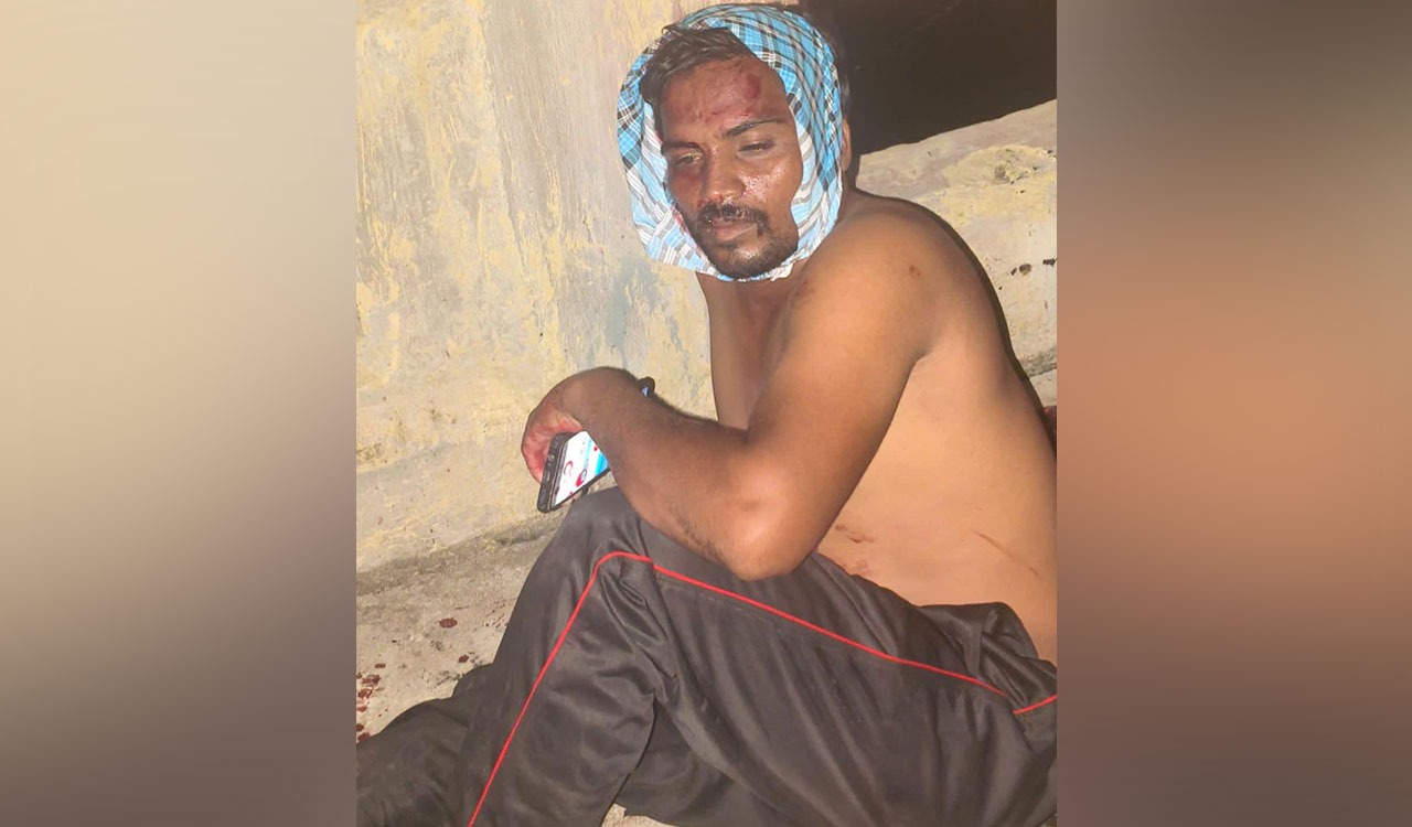 Watch: Youth goes missing after jumping into Jurala project to escape rashly driven car