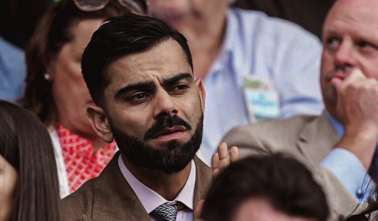 Kohli compares Centre Court pressure to India-Pakistan clash