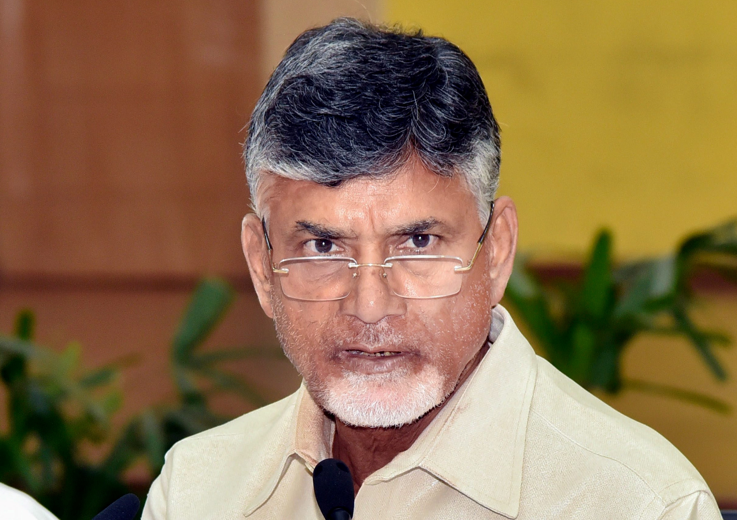 Andhra CM Chandrababu Naidu lands in Singapore to woo investors