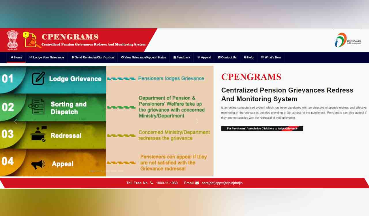 Over 55,000 pension grievances resolved via CPENGRAMS portal in 2025: Govt