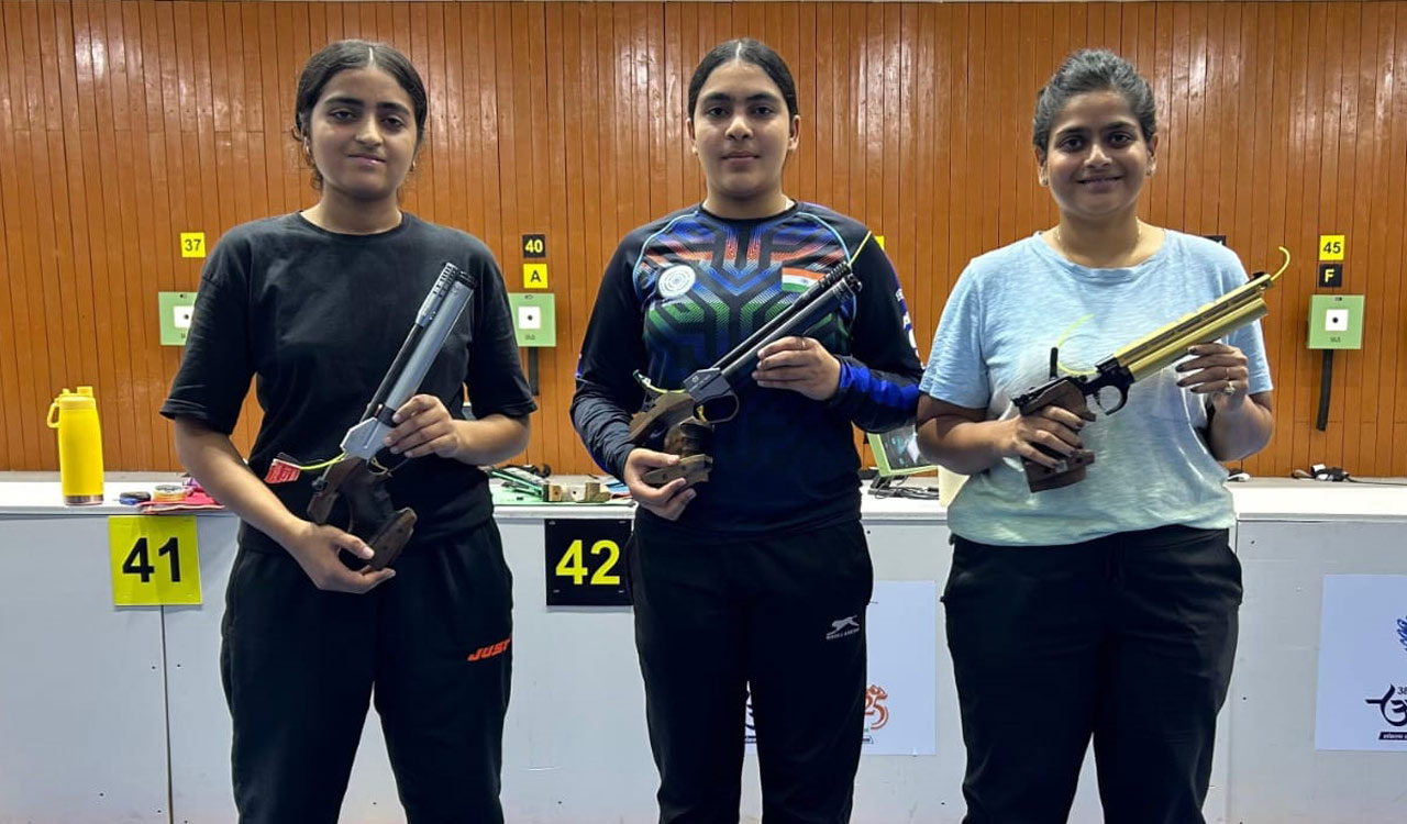 Suruchi and Saurabh shine in National shooting trials