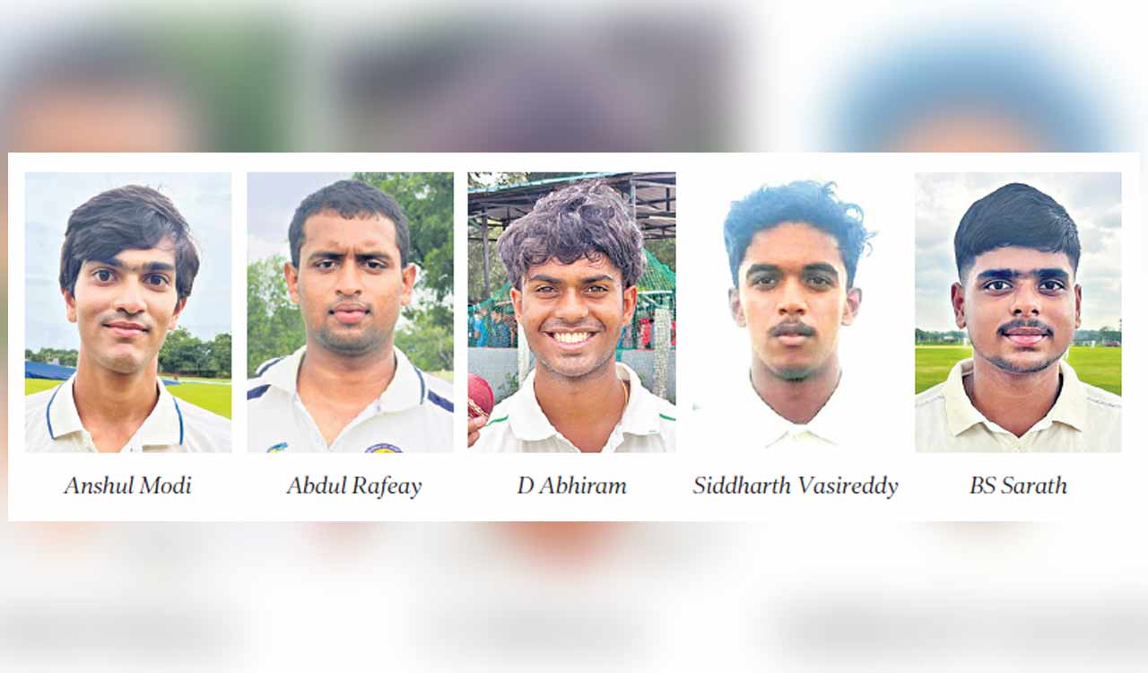 Prakash, Ritvik, Harinath, Abdullah hit tons in HCA league
