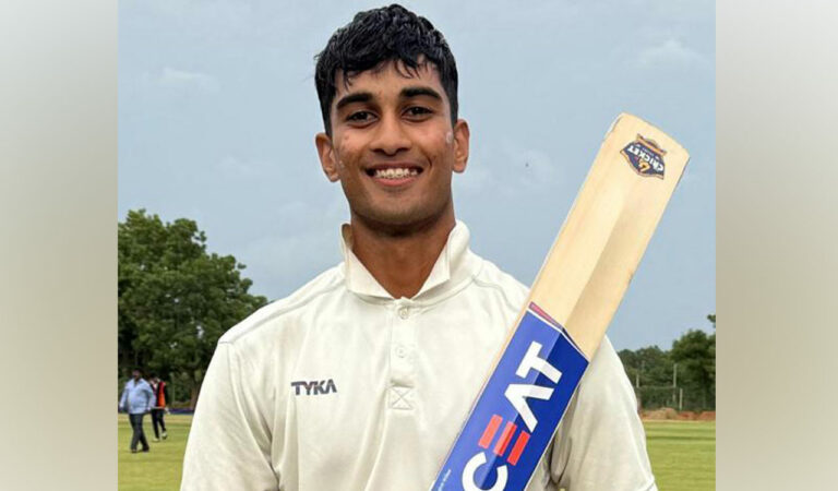 sports suryadevara hits unbeaten ton in drawn a division clash