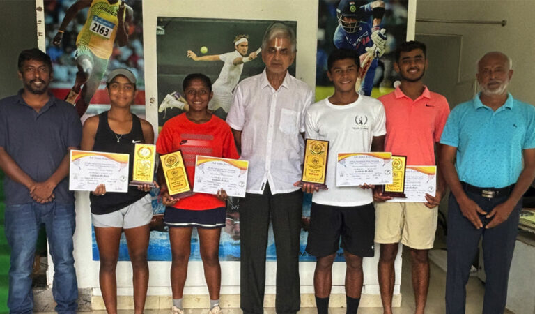 Gohil and Akansha clinch Under-18 tennis titles