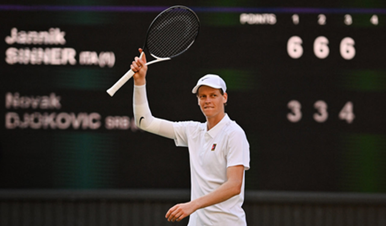 Sinner storms past injured Djokovic, to meet Alcaraz in final