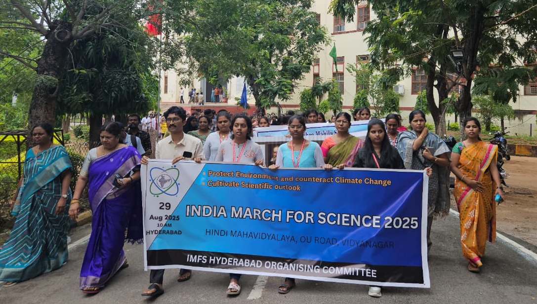 Science march highlights spread of superstition and need for awareness