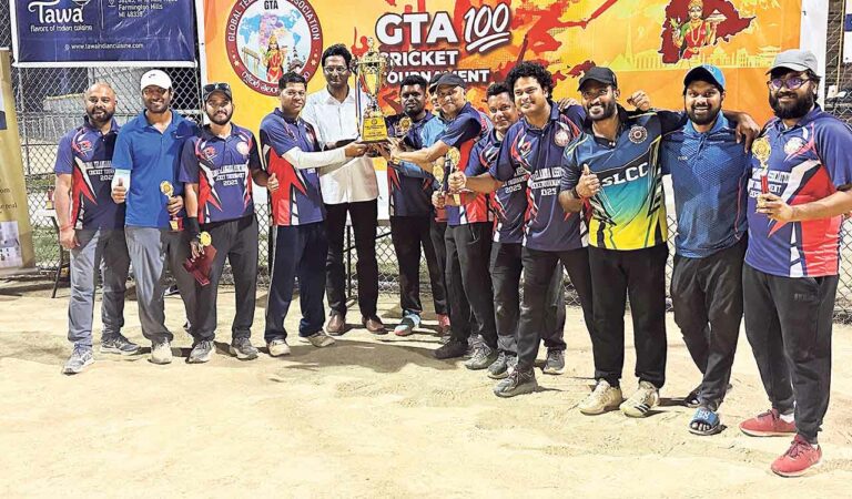 Mirchi Masters win GTA 100 cricket championship