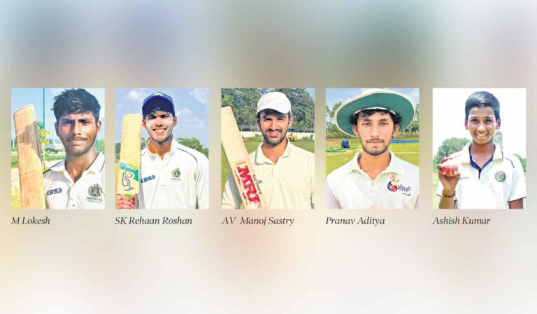 sports manoj pranav smash centuries for osmania university in hca b division league