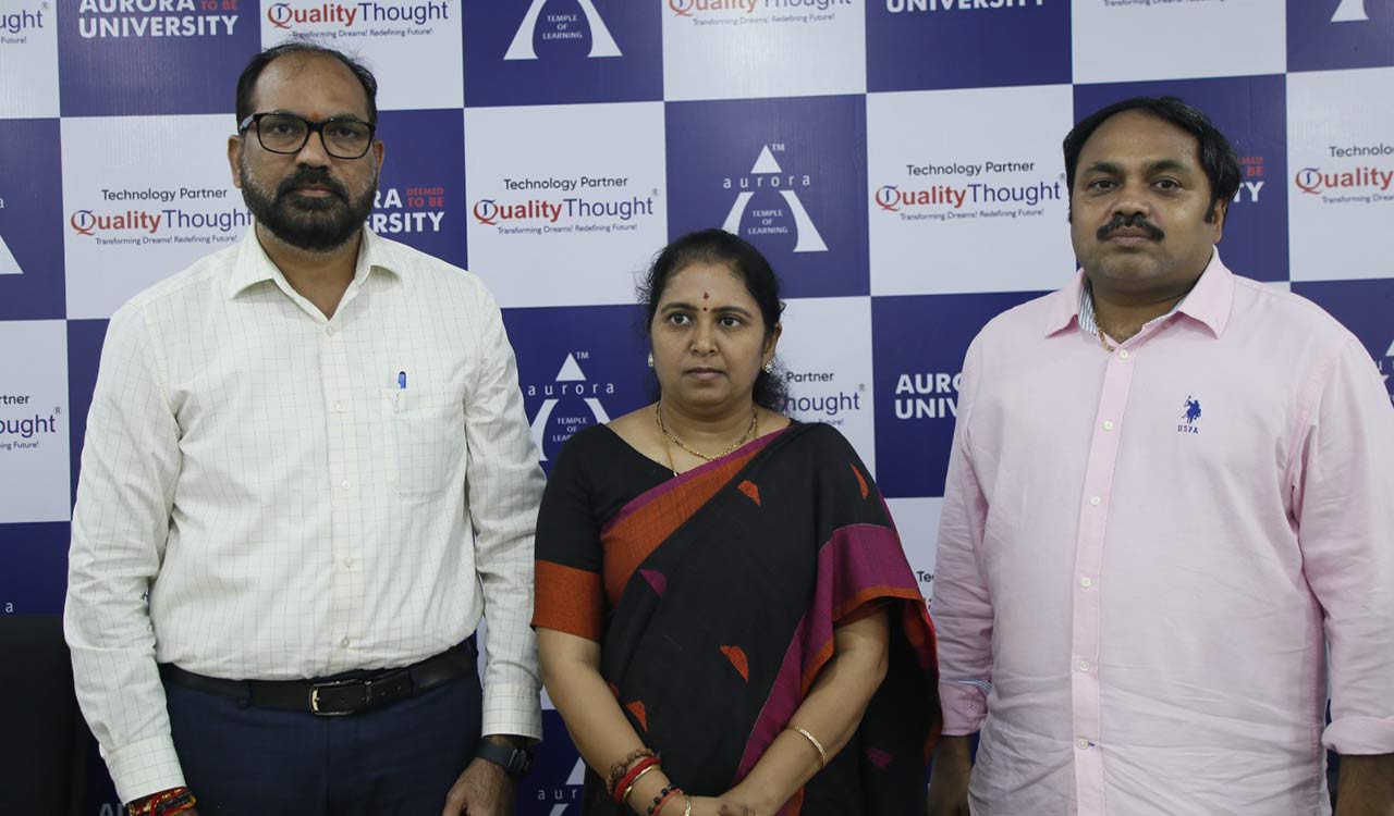 Hyderabad: Aurora University partners with Quality Thought to host B Tech career event