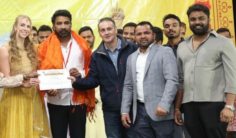 Kasarla Nagender Reddy Recognized as Australia’s Best Community Leader