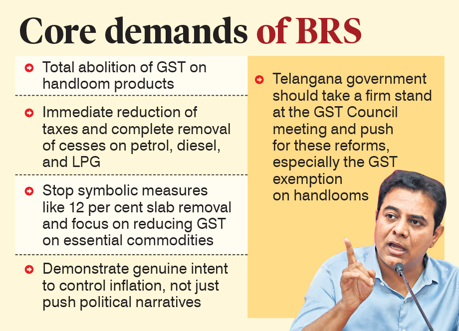 GST gimmicks cannot mask fuel loot, says KTR in open letter to Modi