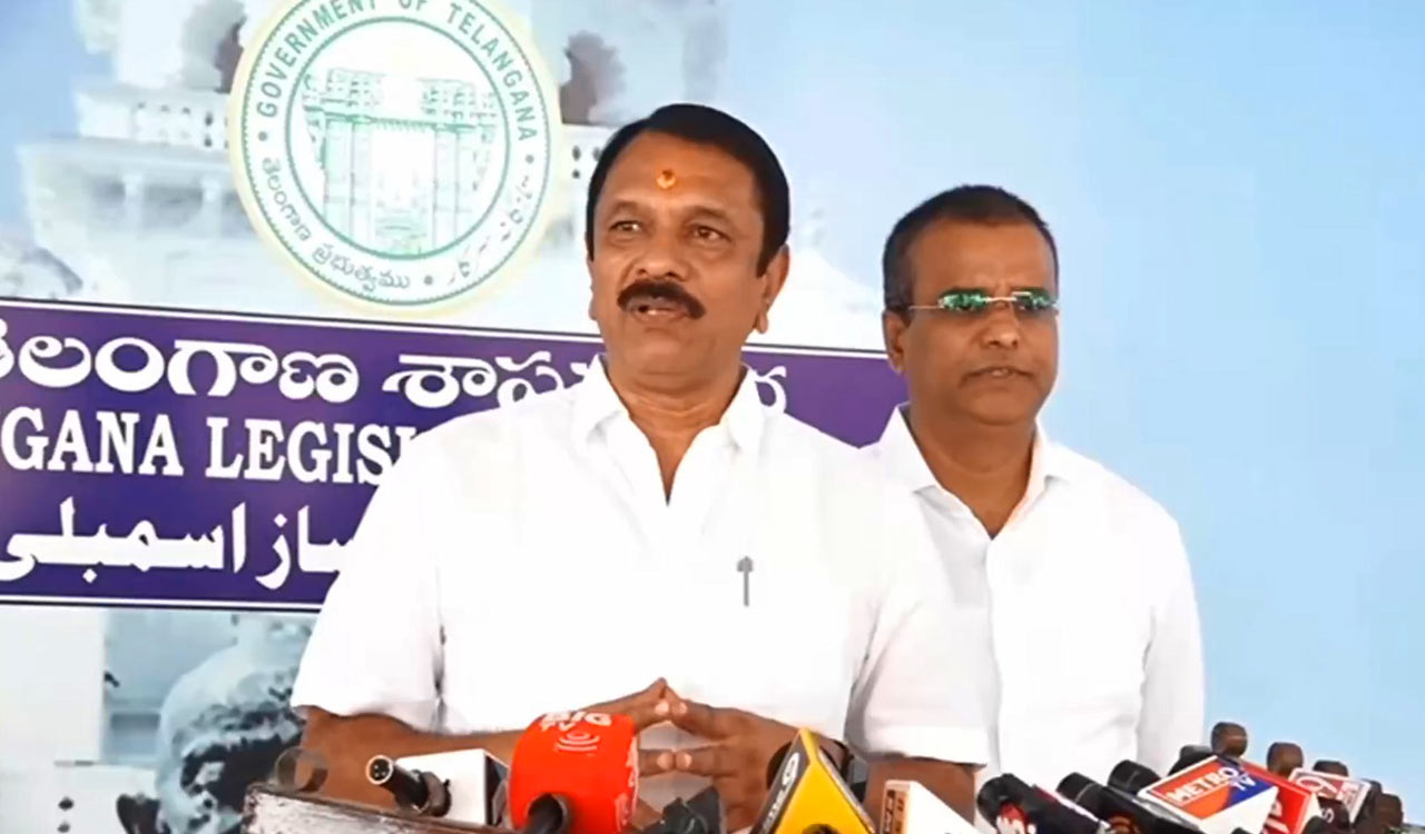 BRS seeks Speaker’s nod for presentation on Kaleshwaram project in Assembly