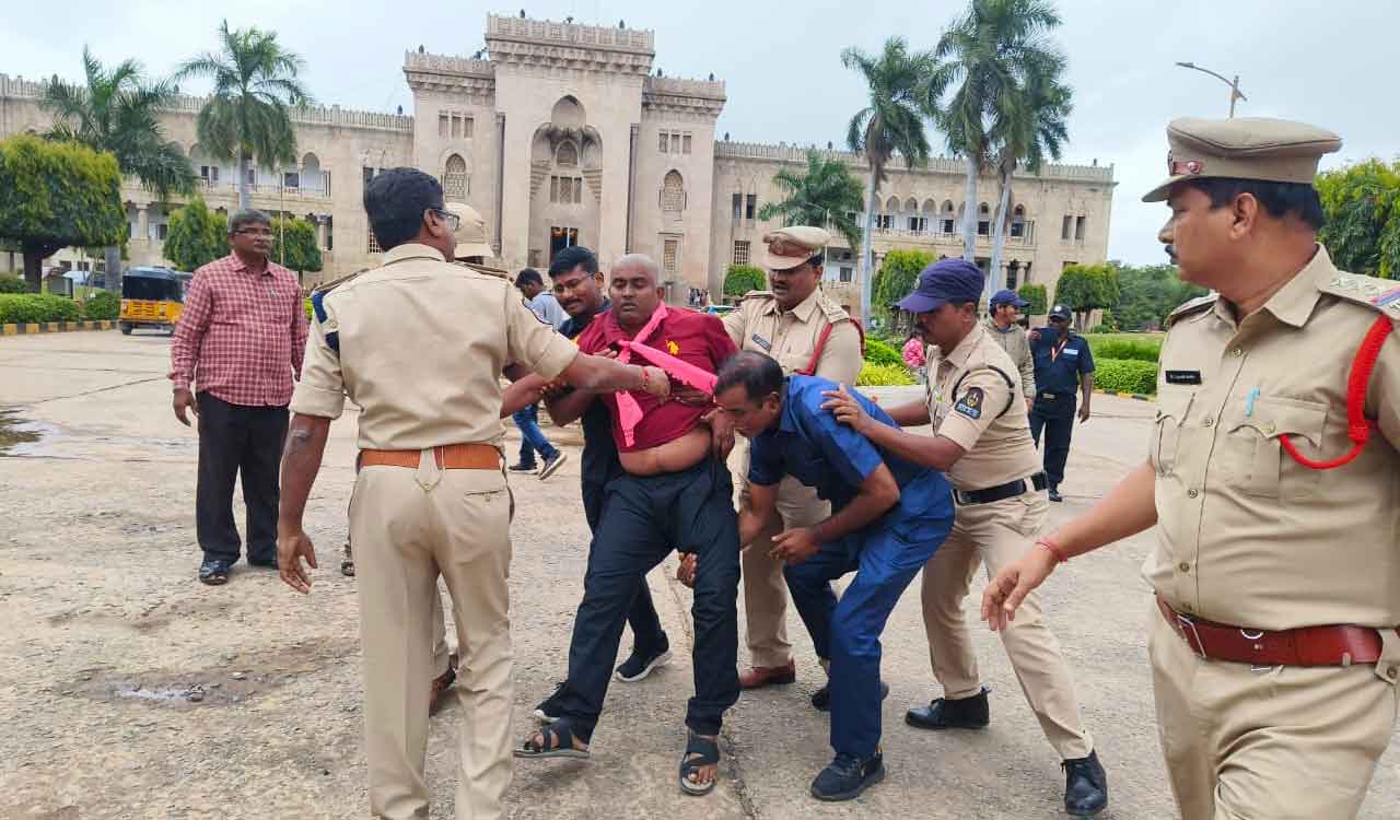 BRSV activists arrested ahead of CM’s Osmania University visit