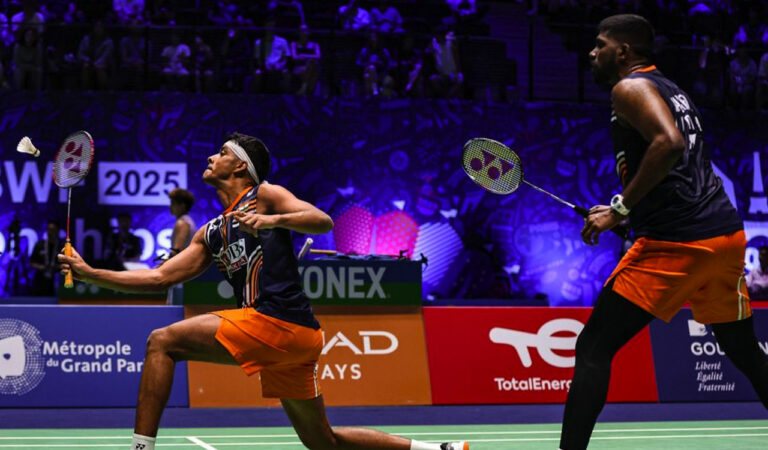 Satwik and Chirag clinch bronze at BWF World Championships after semifinals defeat