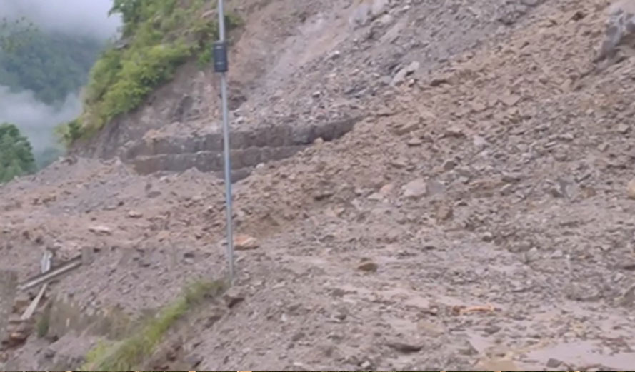 Heavy rains block Badrinath Highway at five points in Uttarakhand