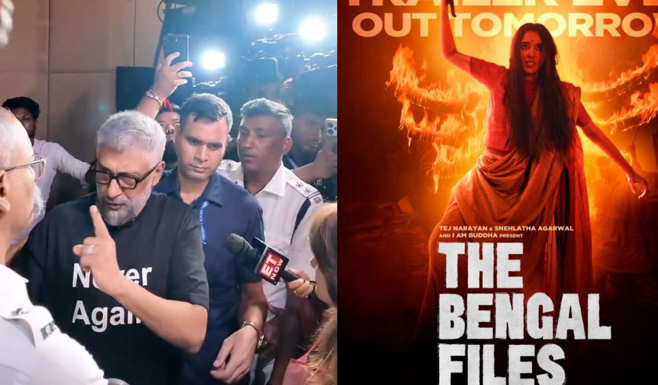 Trailer launch of controversial film ‘The Bengal Files’ halted in Kolkata; Agnihotri alleges political pressure