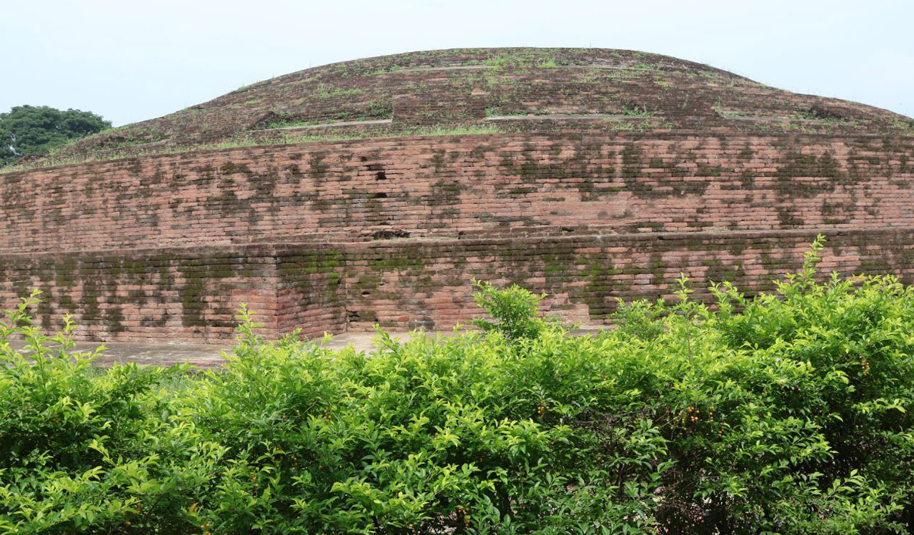 Nelakondapalli Buddhist Stupa to be revamped as world-class tourist destination: Khammam Collector