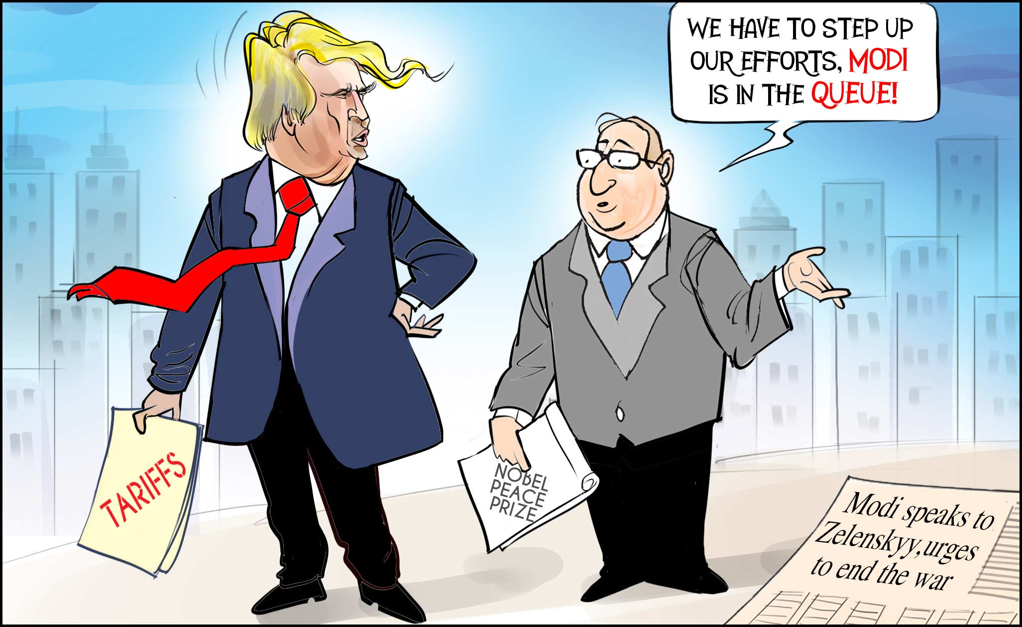 Cartoon Today on August 14, 2025