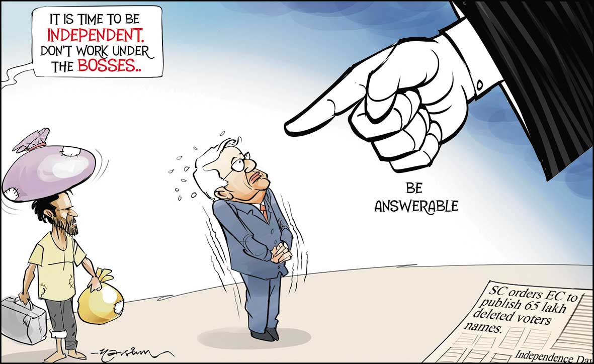 Cartoon Today on August 16, 2025