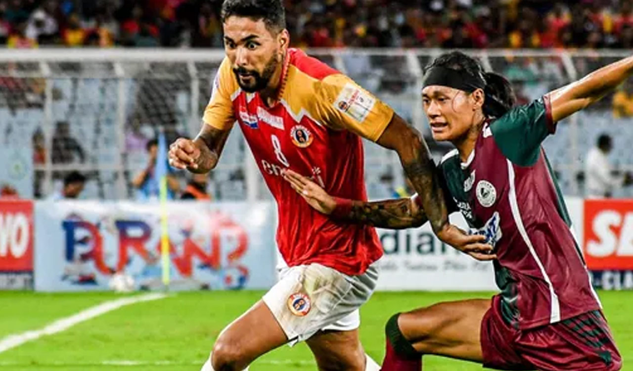 Diamantakos Double powers East Bengal past Bagan into Durand Cup semis