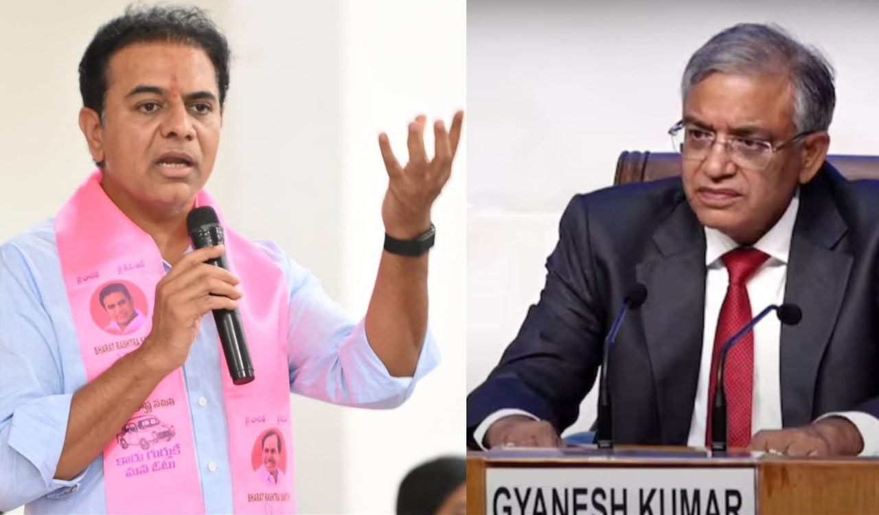 KTR tears into Election Commission, calls for revision of ECI itself
