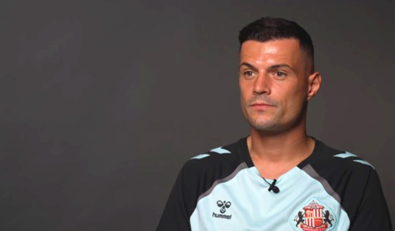 Granit Xhaka says joining Sunderland is the biggest challenge of his career