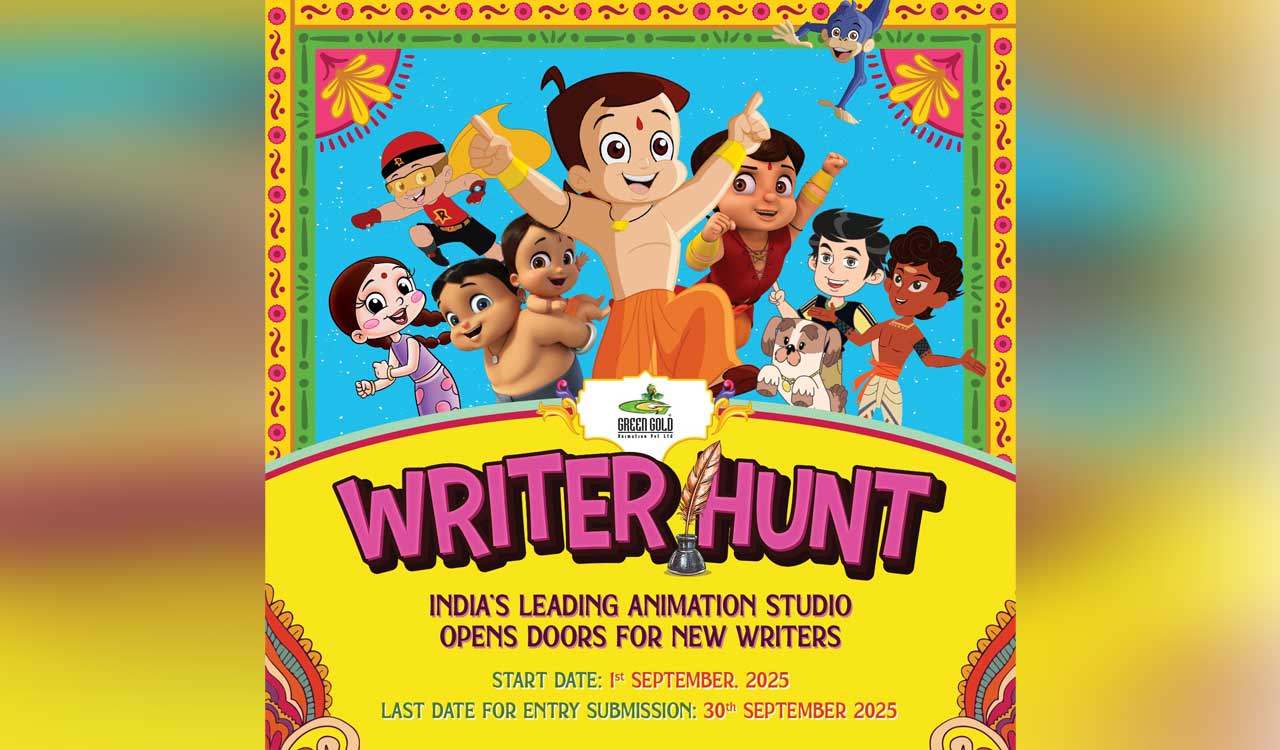 Green Gold Animation launches writer hunt to create India’s next big kids’ animation series