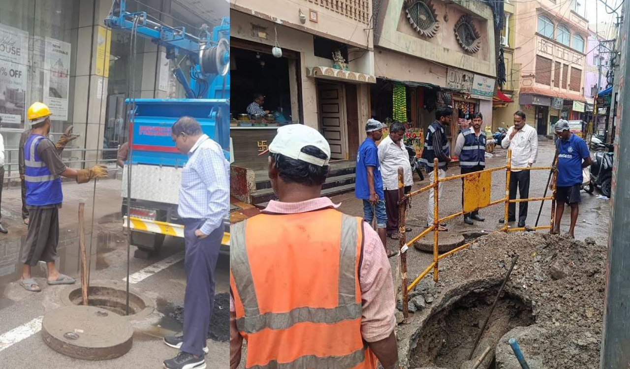 HMWSSB on high alert as heavy rains hit Hyderabad, ERTs deployed