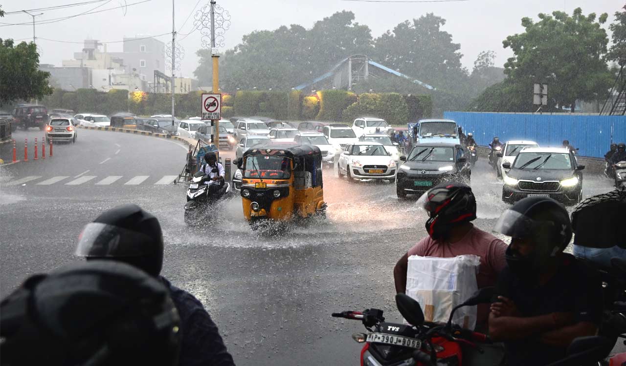 Heavy rainfall, thunderstorms forecast across Telangana till August 14